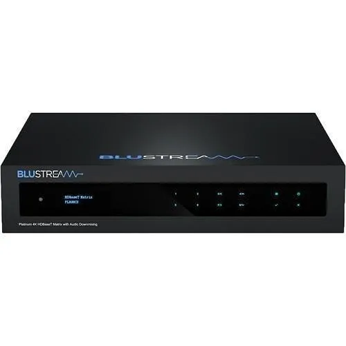 Blustream PLA88CS Platinum 8x8 HDBaseT CSC AV Matrix with Audio Downmixing, 150m