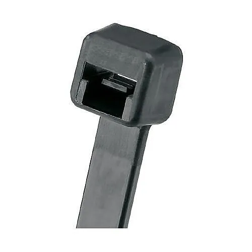 Panduit PLT1.5M-M0 Pan-Ty Locking Cable Ties, 18lb, 5.6", 1000-Pack, Black