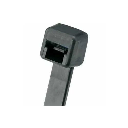 Panduit PLT2.5S-C0 Pan-Ty UV Resistant Locking Cable Ties, 50 lb, 9.8", 100-Pack, Black