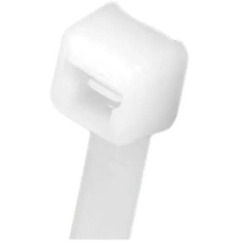 Panduit PLT3S-M Pan-Ty Locking Cable Ties, 50 lb Strength, 11.5" Length, 1000-Pack, Natural