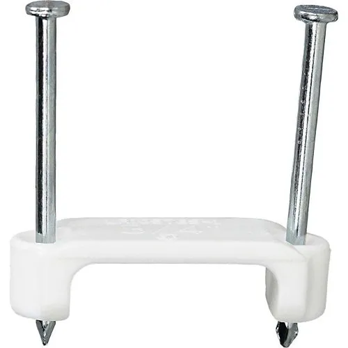 Dottie PLX75P 3/4" 2-Conductor Plastic Insulated Cable Staple, Pail, 3000-Pack