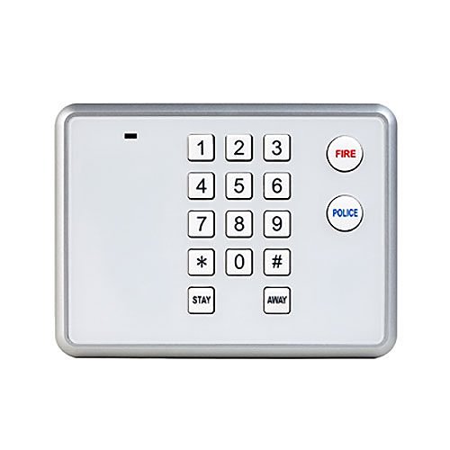 2GIG PAD1-345 Wireless Secondary Keypad, Wall-Mounted, 345 MHz
