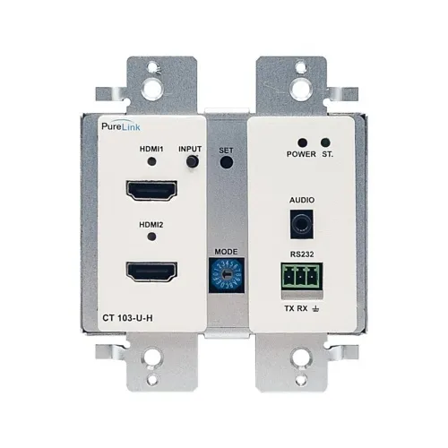 PureLink PM-CT103-U-H 4K Puremedia 2 HDMI Over HDBaseT Wallplate Transmitter