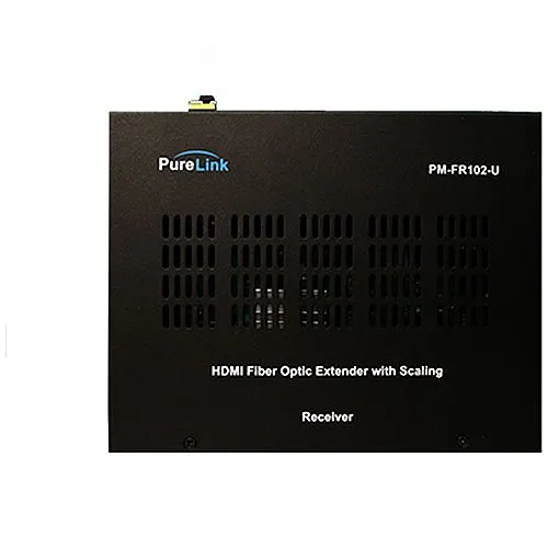 PureLink PM-FR102-U 4K PureMedia HDMI Over 1 LC Fiber Optic Extender Receiver with Scaling
