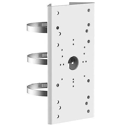 Hikvision PM Pole Mount Adapter, White