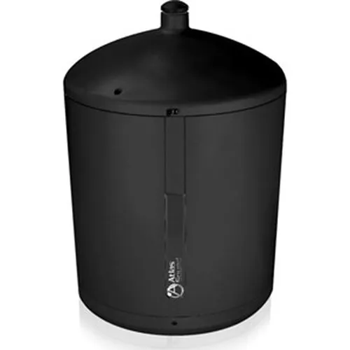 AtlasIED PM8SUB-B 8" Pendant Mount Subwoofer with 60W 70.7V Transformer, Black