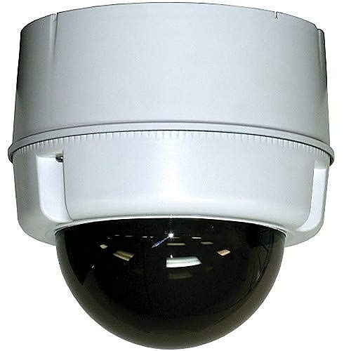 MOOG Videolarm SM5C8N Compact Outdoor Surface-Mount Dome Housing for PoE Enabled Fixed and PTZ Cameras