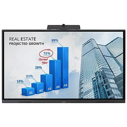 Sharp NEC PN-L862B 86" 4K Class AQUOS BOARD Smart Interactive Display