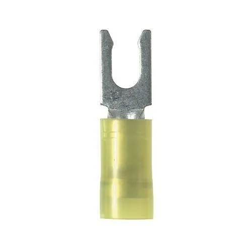 Panduit PN10-10LF-L Locking Fork Terminal, Nylon Insulated, 12-10AWG #10, Connectors