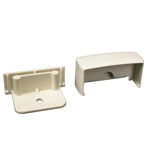 Wiremold PN10F20WH Eclipse PN10 Blank End Fitting, White, TAA Compliant