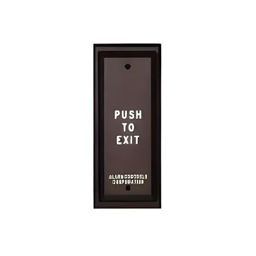 Alarm Controls PN5-144 Push Plate, Narrow, Pneumatic Time Delay