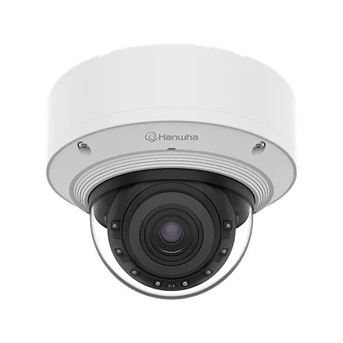Hanwha PND-A7082RV P Series 4MP IR Indoor Vandal Dome AI IP Camera, 4.6-9.35mm Lens