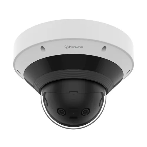 Hanwha PNM-9031RVB 15MP IP Vandal Outdoor Multi-sensor Panoramic Camera, White