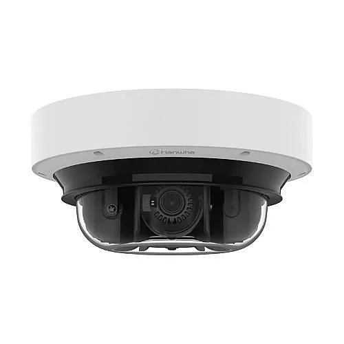 Hanwha PNM-C16083RVQ 4MP 4-Channel Outdoor Vandal-Rated IP Camera with 3.3-5.7mm Lens