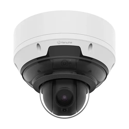 Hanwha PNM-C19183RVTP Wisenet P Series Multi Directional Outdoor PTZ Camera, 2.4mm Fixed Lens