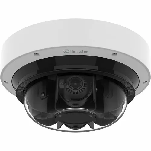 Hanwha PNM-C32083RVQ 4K 4-Channel Smart Camera with IP66 Protection, 3.3-5.7mm Motorized Varifocal Lens