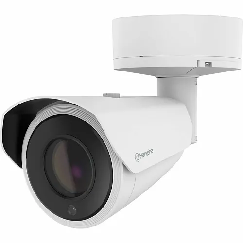 Hanwha PNO-A9311R 4K AI IR Bullet Camera 31x Zoom, White