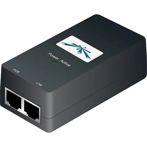Ubiquiti POE-15-12W 15V PoE Adapter, Mid-Power, Black