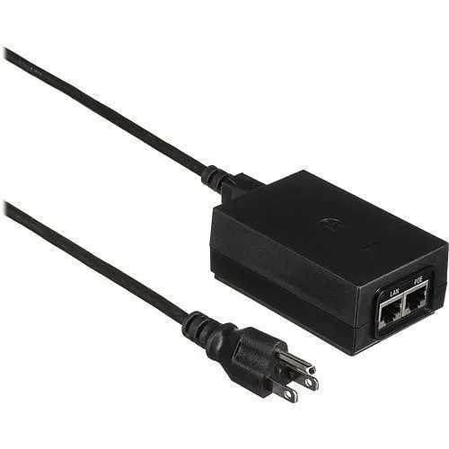 Ubiquiti POE-24-24W-G 24V PoE Adapter, Hi-Power, Black
