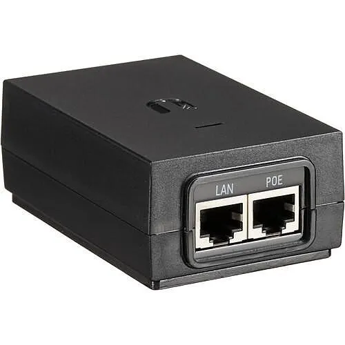 Ubiquiti POE-48-24W-G 48V PoE Adapter, Black