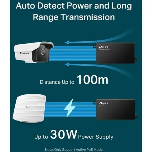TP-Link TL-POE160S PoE+ Injector