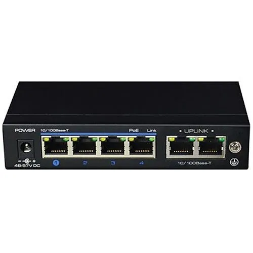 WatchNET POESW04 4-Port PoE Ethernet Switch