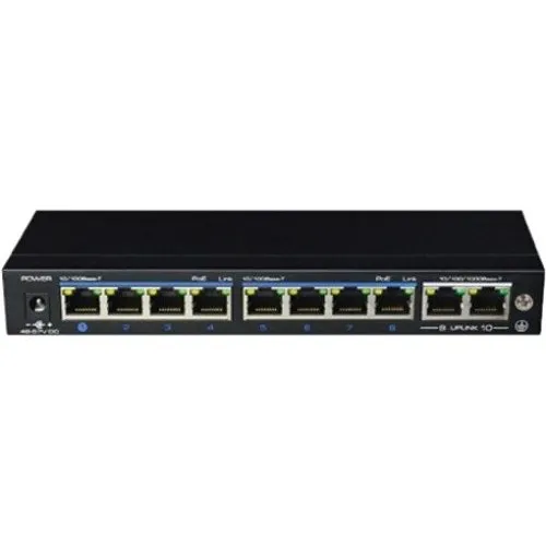 WatchNET POESW08 8-Port PoE Ethernet Switch