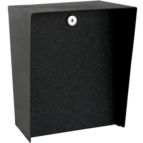 Pedestal Pro PORTRA-CS-8X10-E 8" 10" Steel Portrait Housing, Black Power Coated