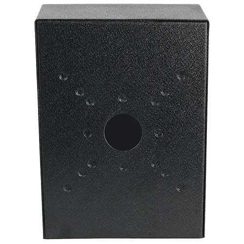 Pedestal Pro PORTRA-CS-8X12-E Black Steel Portrait Housing (8" W x 12" H)