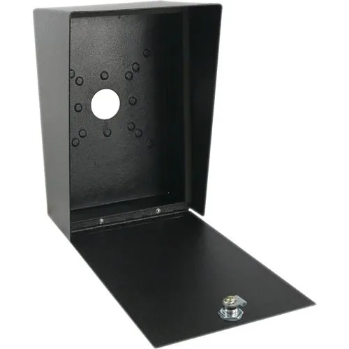 Pedestal Pro PORTRA-CS-8X12-E Black Steel Portrait Housing (8" W x 12" H)