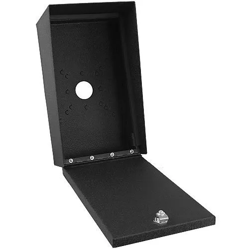 Pedestal Pro Housing, Portrait, 8x14x6, Black