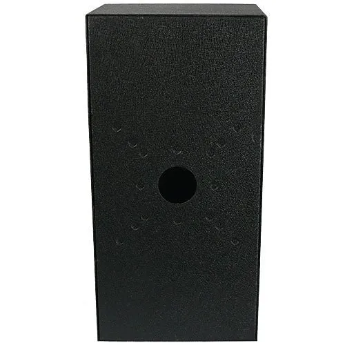 Pedestal Pro Housing, Portrait, 8x16x6, Black