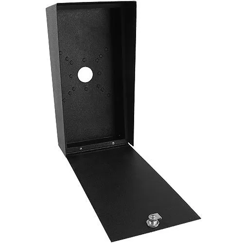 Pedestal Pro Housing, Portrait, 8x16x6, Black