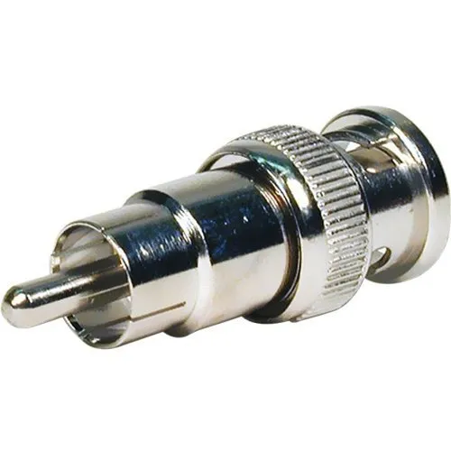 Comprehensive PP-BP RCA Plug to BNC Jack Video Adapter