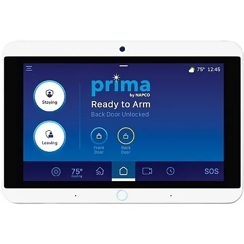 Napco PP1V All-In-One 7" Super Panel-Only with Wall and Tabletop Mount Brackets, Verizon