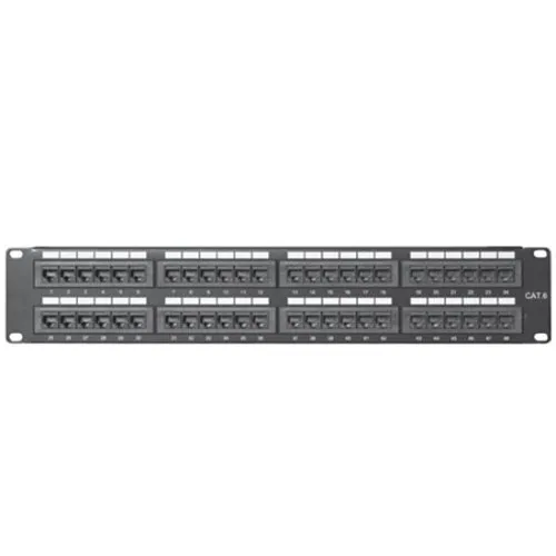 Comprehensive PP48P6 48 Port Cat6 Patch Panel