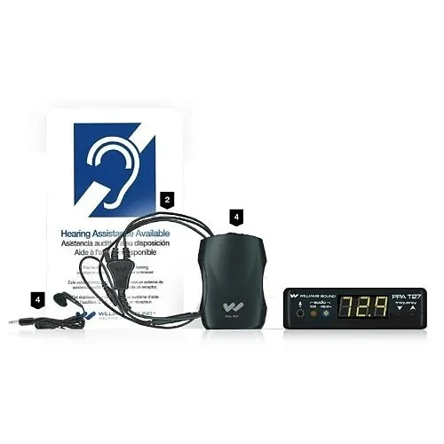 Williams AV PPA VP 37 Personal PA Value Pack System, Black