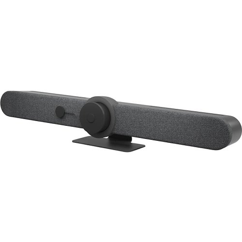 Logitech 960-001308 Rally Bar All-In-One Video Bar for Midsize Rooms with RightSound Technology, Graphite