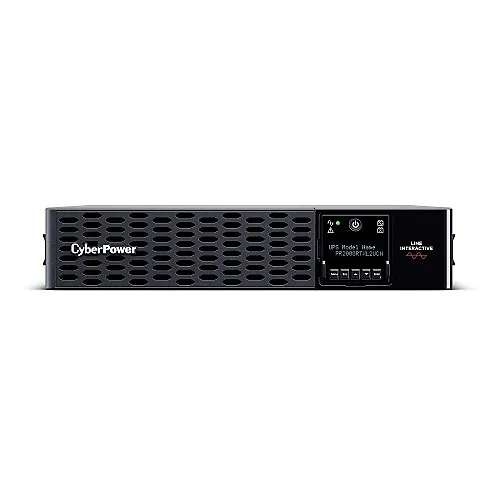 CyberPower 0E-PR2XLUCN Smart App Sinewave 8-Outlet Rack / Tower Convertible UPS, 2000VA 2000W, NEMA 5-20P, 10' Cord