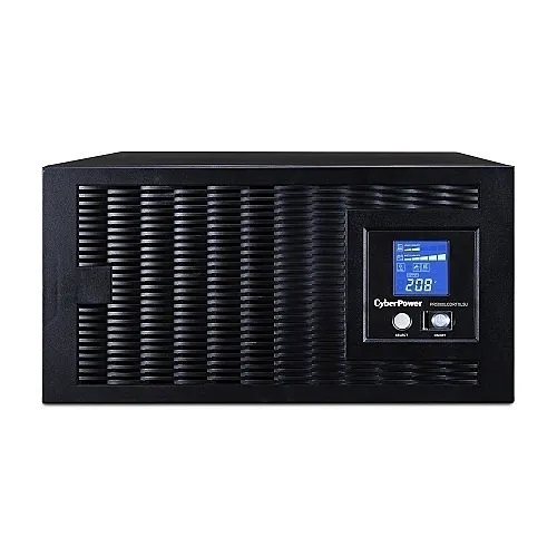 CyberPower PR5000LCDRTXL5U Smart App Sinewave Series 5-Outlet Rack/Tower Line Interactive UPS with LCD Control Panel, 5000VA 4500W, NEMA L6-30P 10' Cord, PowerPanel Business Edition