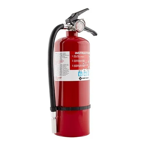 First Alert PRO5 Rechargeable Heavy Duty Fire Extinguisher UL Rated 3-A:40-B:C, Red