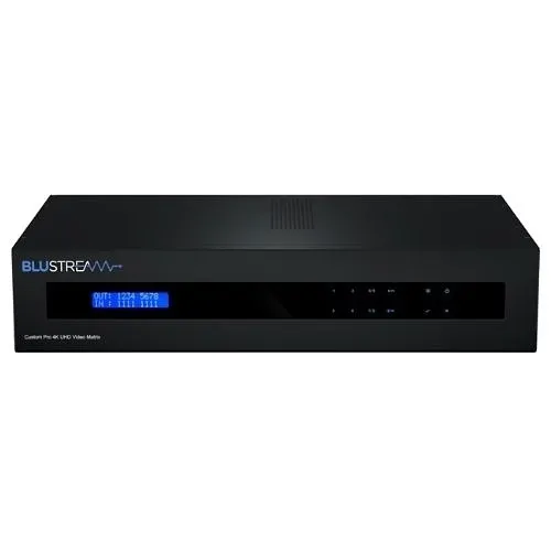 Blustream PRO88HDMI-V2 8x8 HDMI Matrix Switcher, Pre-Configured Custom Pro