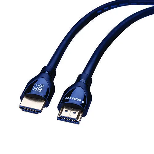 Vanco PROHD8K01 Pro Series High Speed HMDI Cable with Ethernet, 1', 48Gbps
