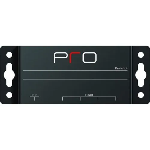 Pro Control Pro.ircb.4 Emitter Conntecting Block with IR Emitter Outputs, Includes 3' Mono Cable with 3.5mm Plugs