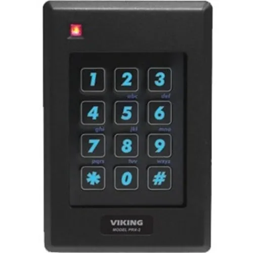 Viking PRX-2 125KHz Proximity Card Reader with Keypad