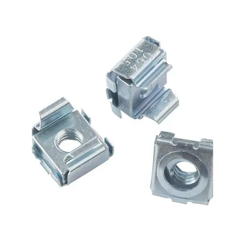 Ortronics PS-1032CN 10-32 Cage Nut Kit, 50-Pack, Clear Zinc