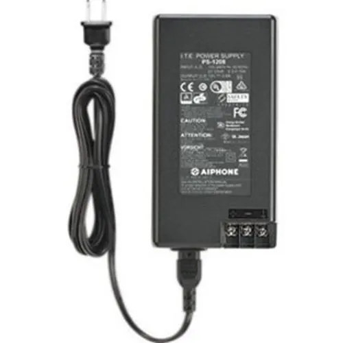 Aiphone PS-1208UL 12VDC Power Supply, 0.8A, UL Listed