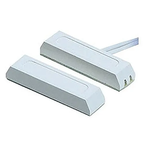 AI NEXT PS-1541WG W15 Surface Mount Magnetic Contact with 15" Lead, Self-Adhesive, 1/2"L 3/8"D 9/32"H, White