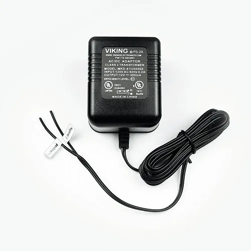 Viking PS-2A Power Supply with Labeled Wires, 120VAC-12VDC