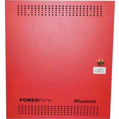 Eaton PS-8-EXP Wheelock Powerpath PS Power supply, expansion module, amp, red enclosure, 120 V